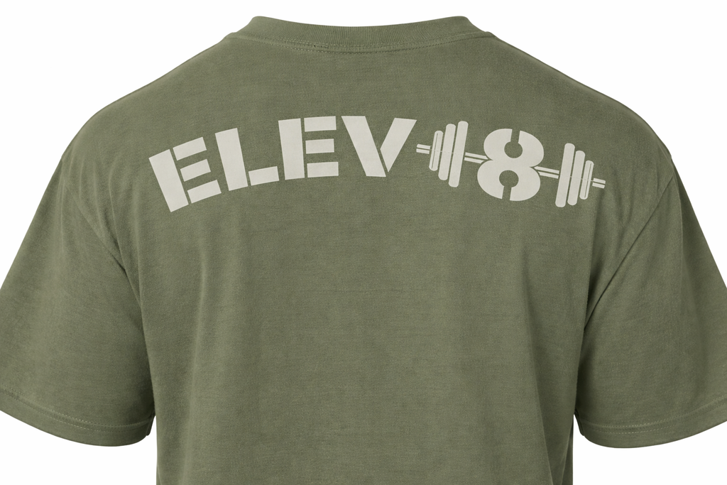 Oversized Performance Tee in Green