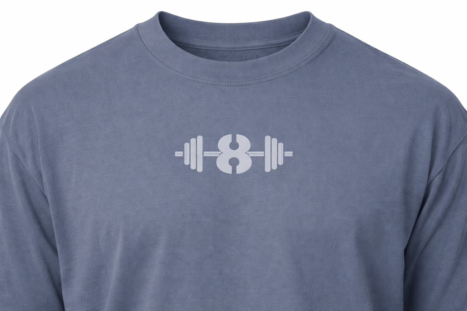 Oversized Performance Tee in Blue