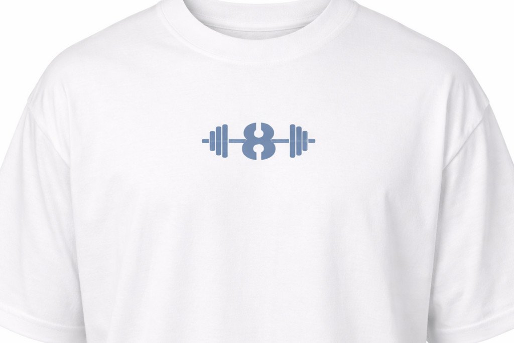 Oversized Performance Tee in White