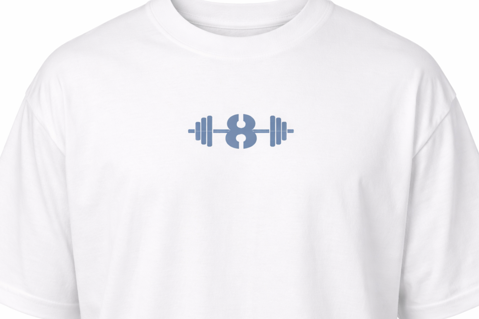 Oversized Performance Tee in White