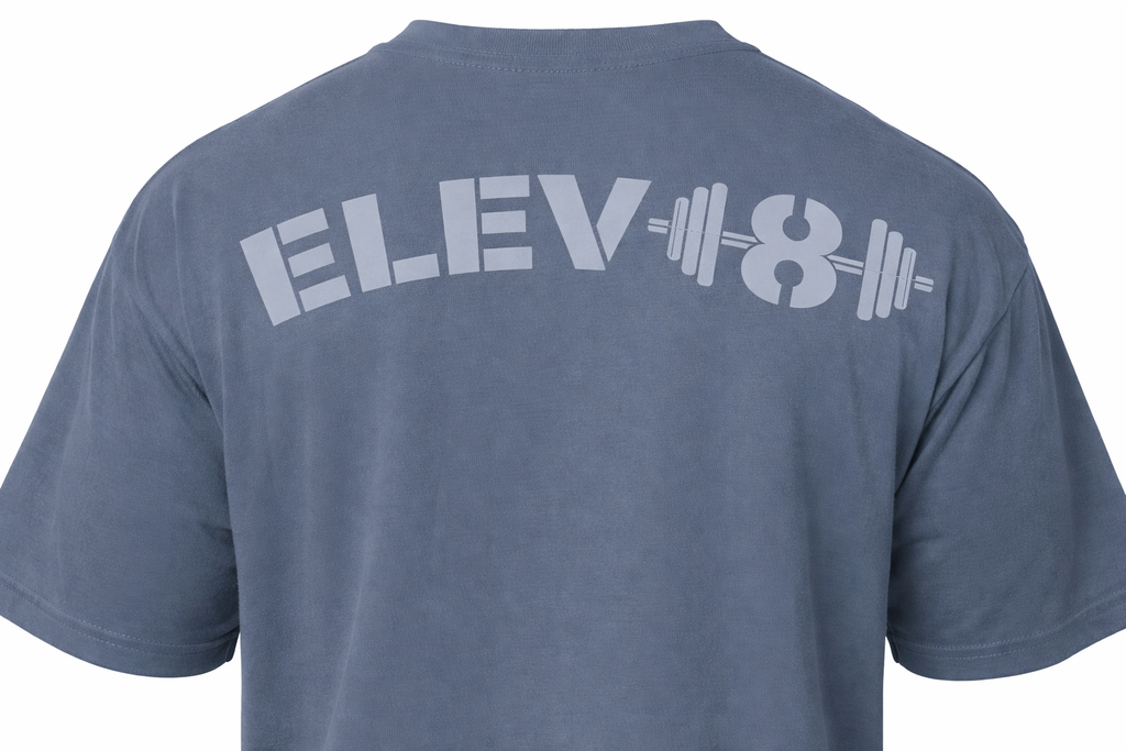 Oversized Performance Tee in Blue